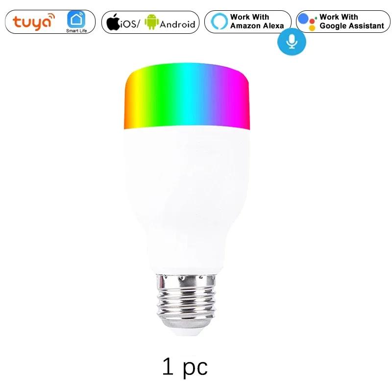 Bulb Intelligent RGBW LED Lamp WiFi Smart Colorful Light 7W APP Remote Control Works with Alexa Google for Smart Home E27 E26
Bulb Intelligent RGBW LED Lamp WiFi Smart Colorful Light 7W APP Remote Control Works with Alexa Google for Smart Home E27 E26