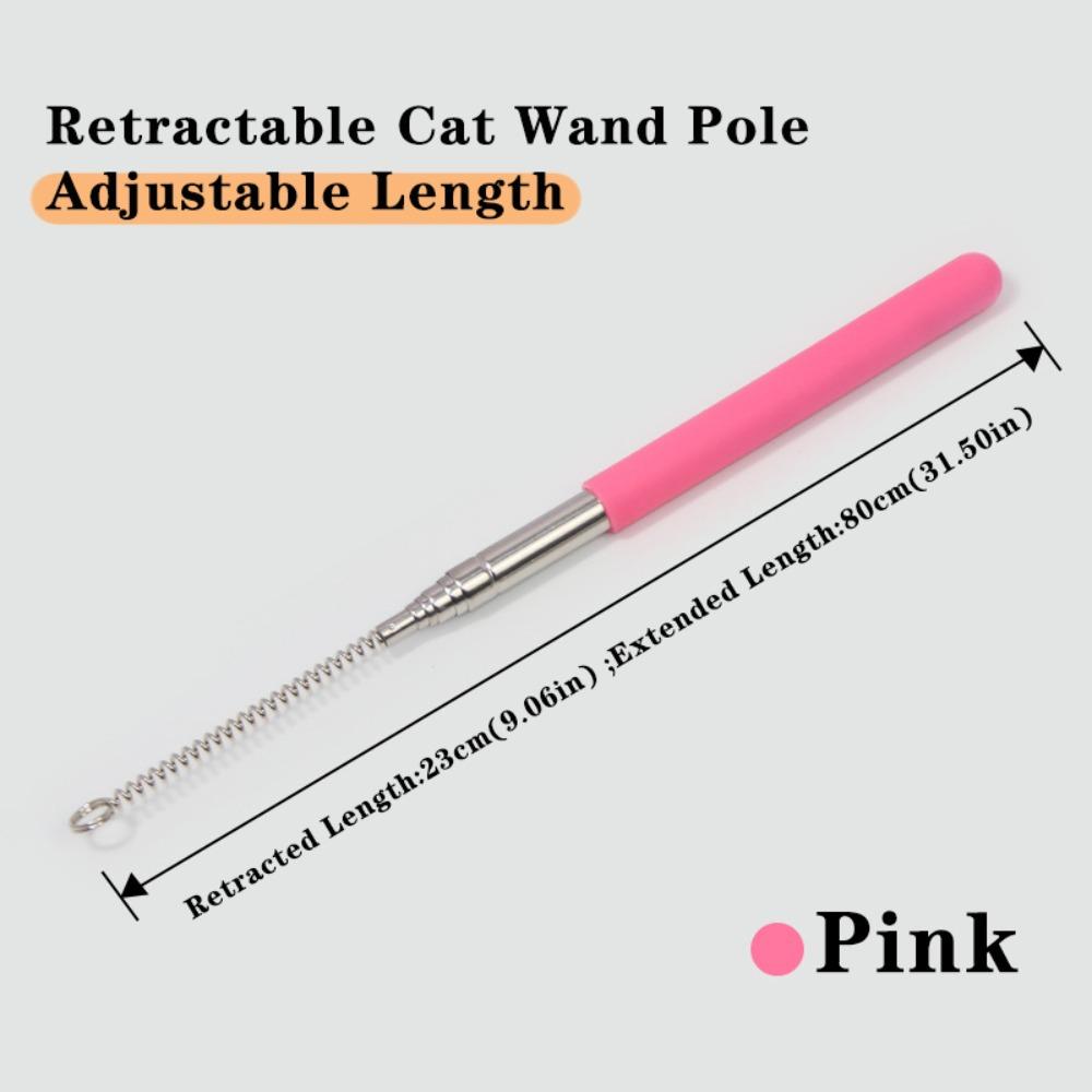 Interactive Cat Toy Holder Retractable Replacement Cat Wand Comfort Grip Cat Wand Pole Cat Owner 4
Interactive Cat Toy Holder Retractable Replacement Cat Wand Comfort Grip Cat Wand Pole Cat Owner 4