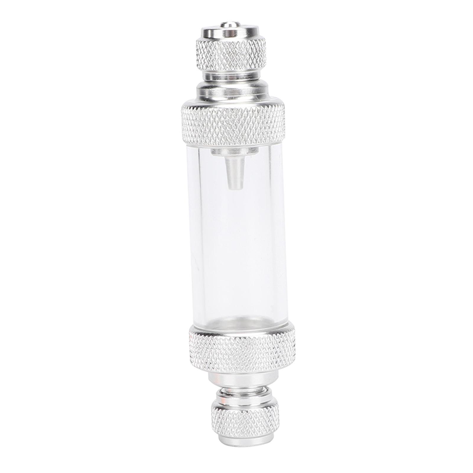 Metal CO2 Water Plant Non Return Bubble Counter Accessory for Fish Aquarium Tool Silver(dual head
Metal CO2 Water Plant Non Return Bubble Counter Accessory for Fish Aquarium Tool Silver(dual head