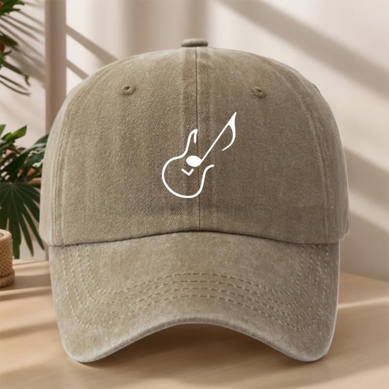Music Note Guitar Print Baseball Cap Fashion Street Rock Hip-hop Hat Adjustable Outdoor Leisure Shopping Vacation Sun Hat хакі
Music Note Guitar Print Baseball Cap Fashion Street Rock Hip-hop Hat Adjustable Outdoor Leisure Shopping Vacation Sun Hat хакі