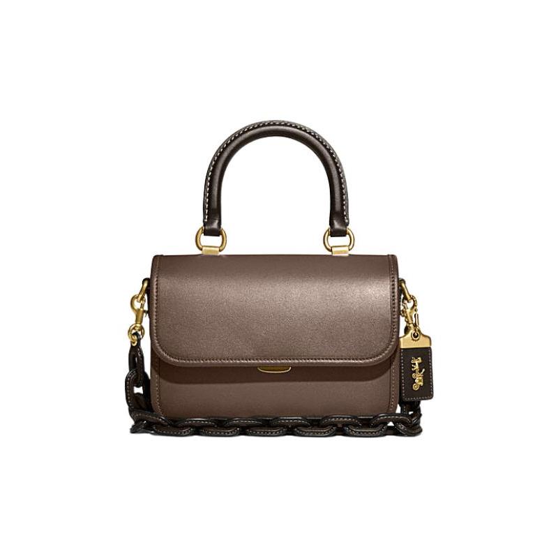 COACH Rogue 22 push lock closure cow leather shoulder crossbody handbag small women s dark brown коричневий
COACH Rogue 22 push lock closure cow leather shoulder crossbody handbag small women s dark brown коричневий