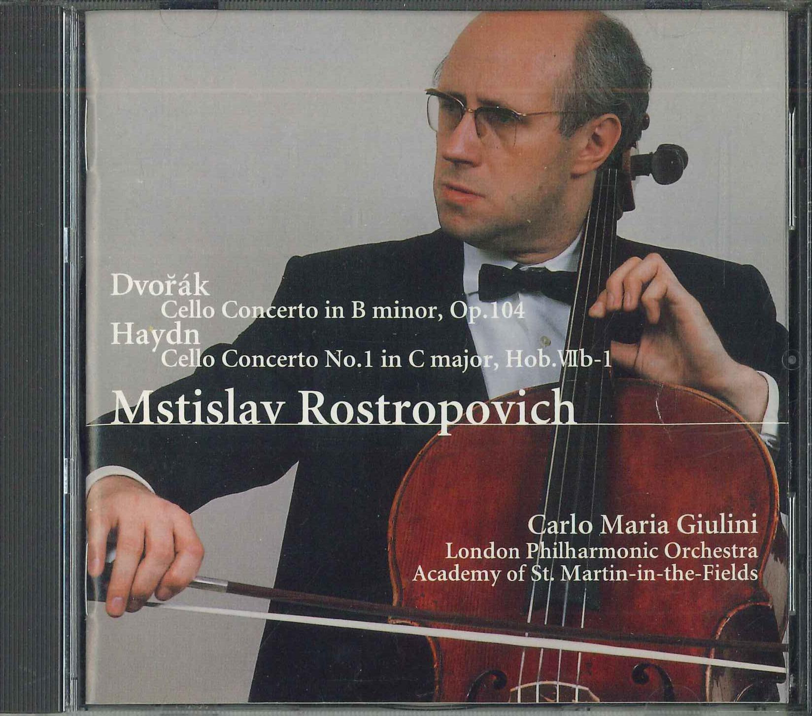 CD DVORAK, HAYDN, ROSTROPOVICH - Cello Concertos FECC40374 EMI CLASSICS Japan Classical Used
CD DVORAK, HAYDN, ROSTROPOVICH - Cello Concertos FECC40374 EMI CLASSICS Japan Classical Used