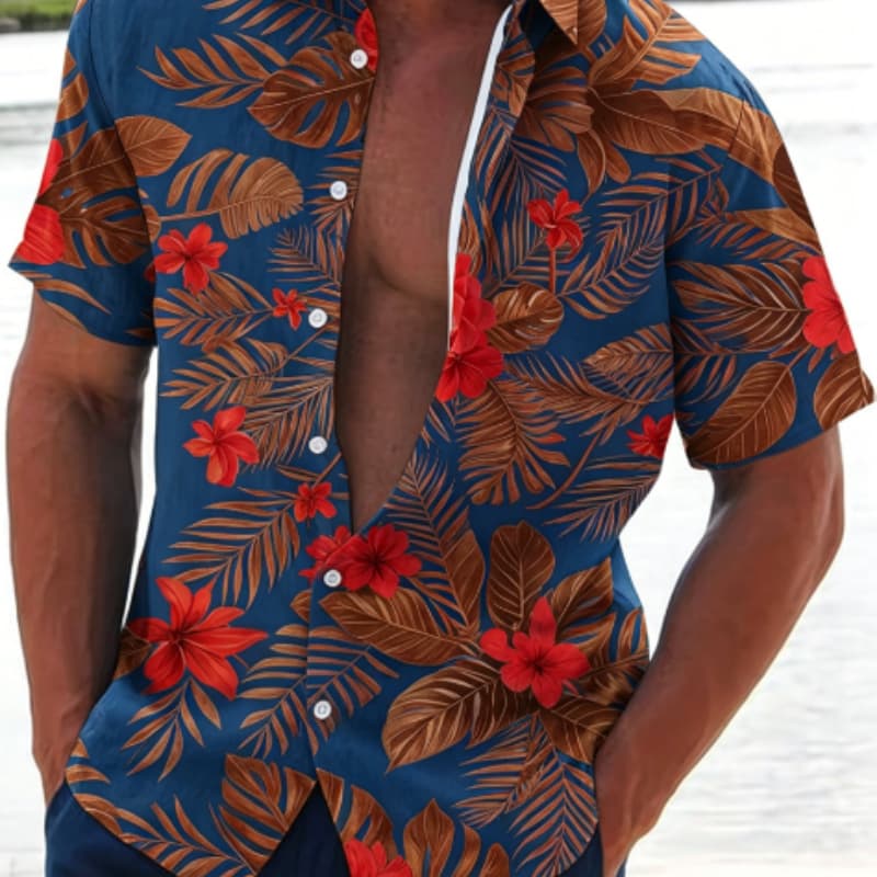 Men s short-sleeved casual summer top, ideal for vacation wear and outdoor activities M
Men s short-sleeved casual summer top, ideal for vacation wear and outdoor activities M