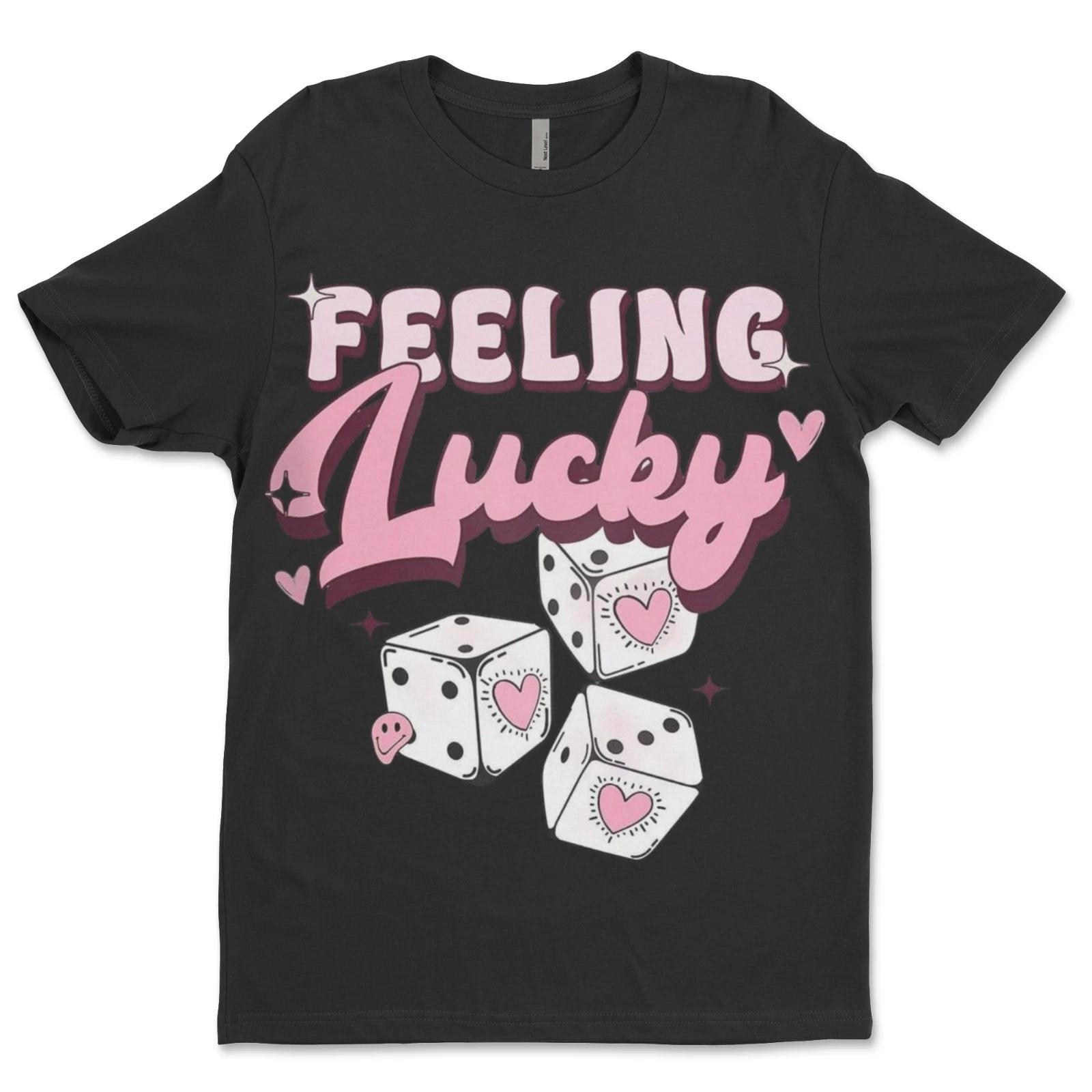 DTF Feeling Lucky/ Custom Unisex Soft Style T-Shirts, Next Level- Cotton S
DTF Feeling Lucky/ Custom Unisex Soft Style T-Shirts, Next Level- Cotton S
