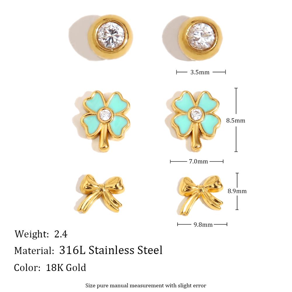 MamacitaSlay 316L Stainless Steel Enamel Star Flower Earrings 3PCS Party Waterproof Jewelry Set Women s Charm Accessories Gift
MamacitaSlay 316L Stainless Steel Enamel Star Flower Earrings 3PCS Party Waterproof Jewelry Set Women s Charm Accessories Gift