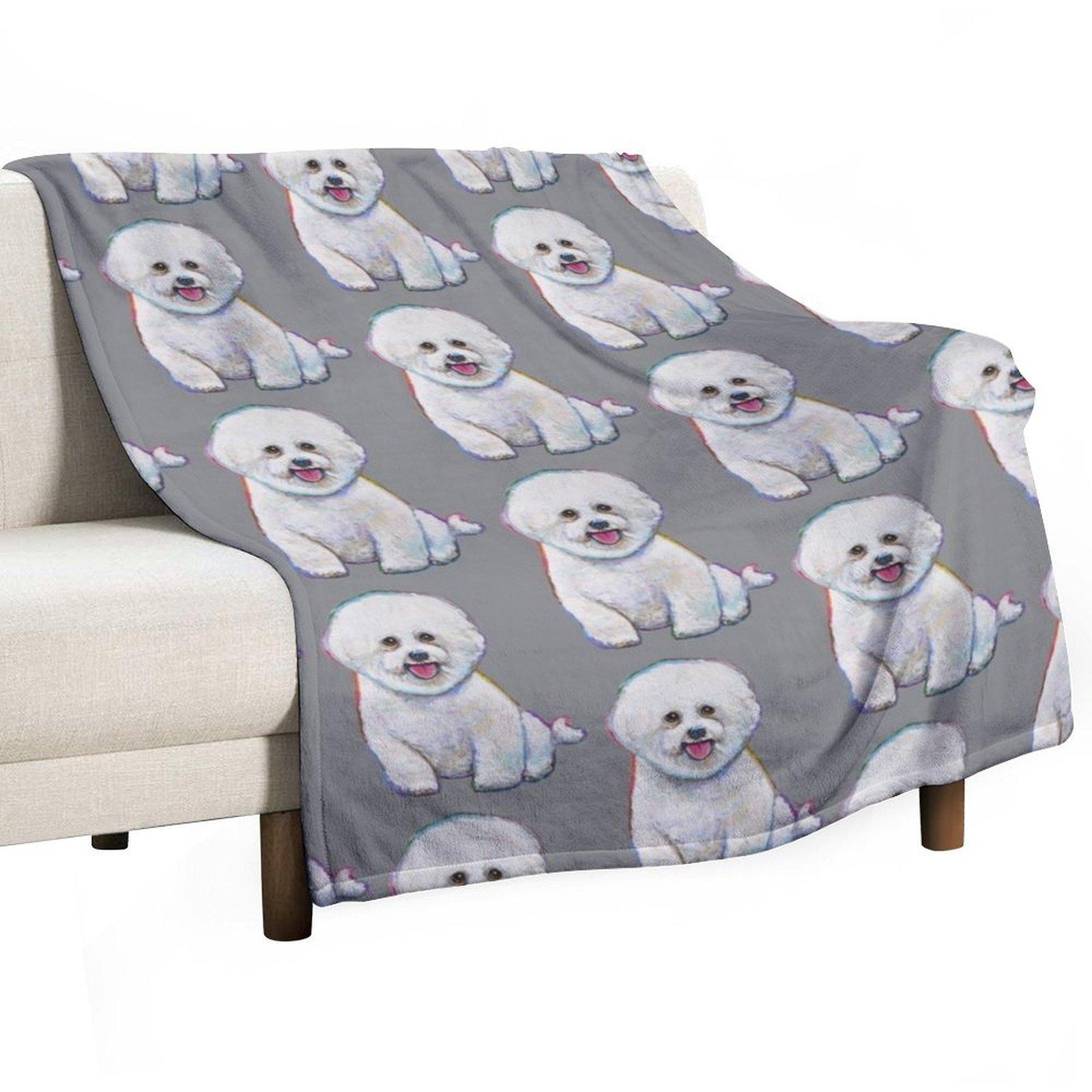Cute and Floofy Bichon Frise by Robert Phelps Throw Blanket Bed linens Sleeping Bag for babies Decorative Sofa Blankets 30x40in
Cute and Floofy Bichon Frise by Robert Phelps Throw Blanket Bed linens Sleeping Bag for babies Decorative Sofa Blankets 30x40in