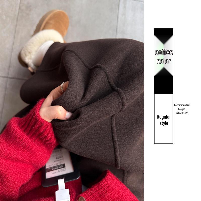 Coffee Glutinous Rice High-Waisted Women s Wide-Leg Pants, Autumn/Winter 2025 - Slimming, Casual, Plus Velvet. M
Coffee Glutinous Rice High-Waisted Women s Wide-Leg Pants, Autumn/Winter 2025 - Slimming, Casual, Plus Velvet. M