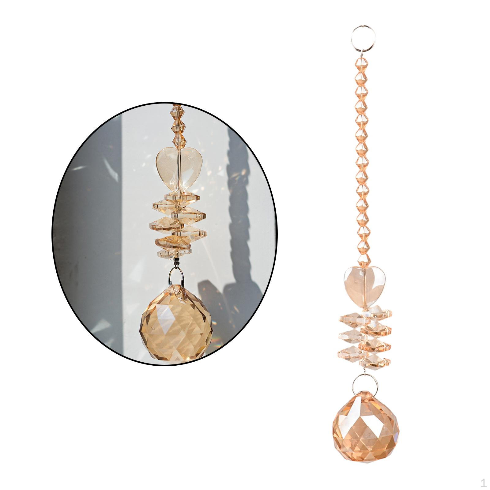 Crystal Hanging Ornament Charm Raindrop Pendant Patio 20x3cm_A
Crystal Hanging Ornament Charm Raindrop Pendant Patio 20x3cm_A