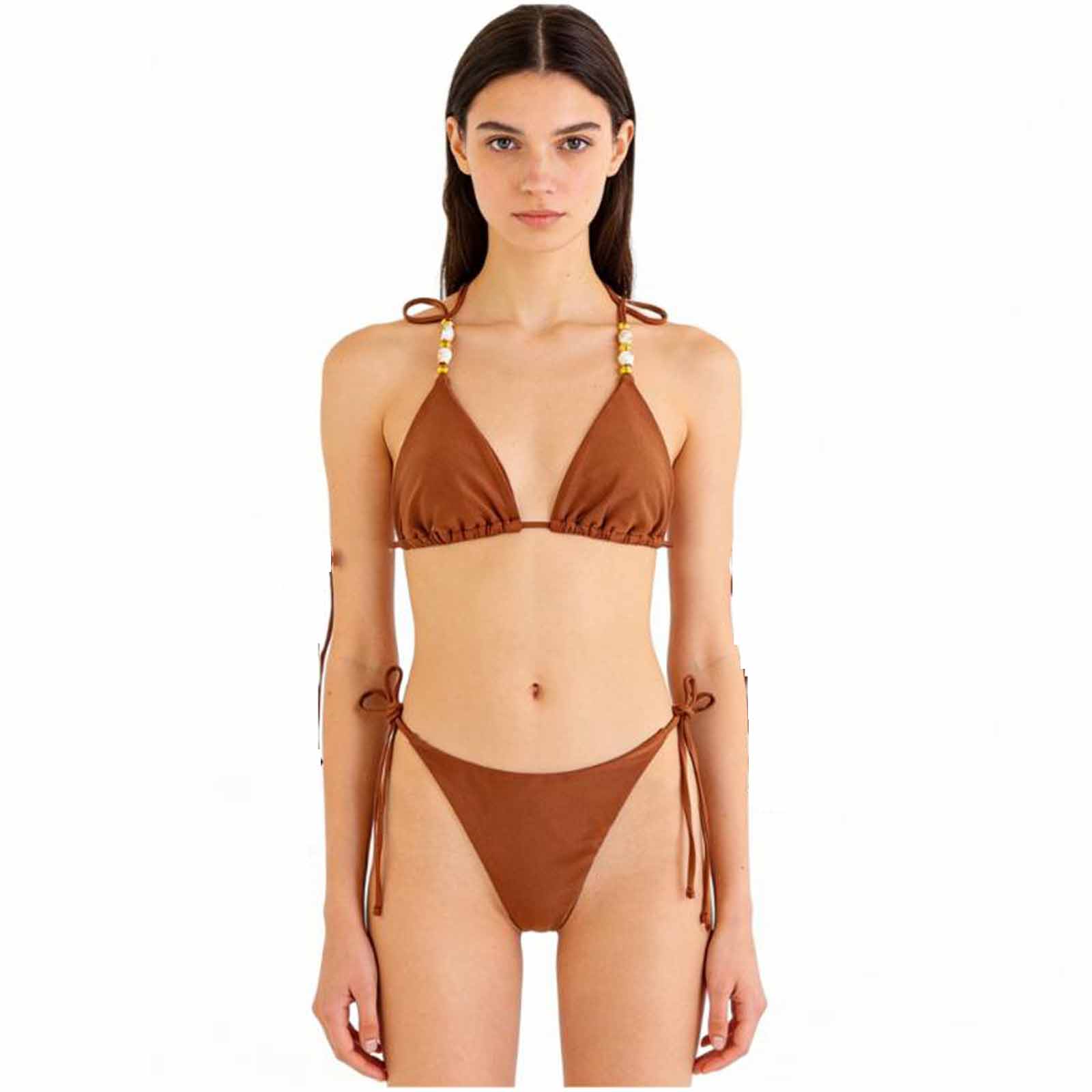 Women Color Beaded Strapless Bikini Set, Sexy Two Piece Swimsuit, Push Up Beach Bathing Suit M
Women Color Beaded Strapless Bikini Set, Sexy Two Piece Swimsuit, Push Up Beach Bathing Suit M