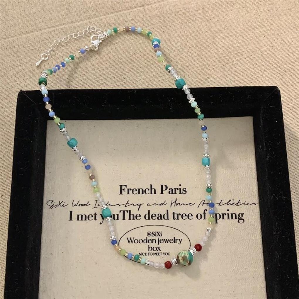Women s Summer Blue Crystal Natural Stone Bead Necklace Biz
Women s Summer Blue Crystal Natural Stone Bead Necklace Biz