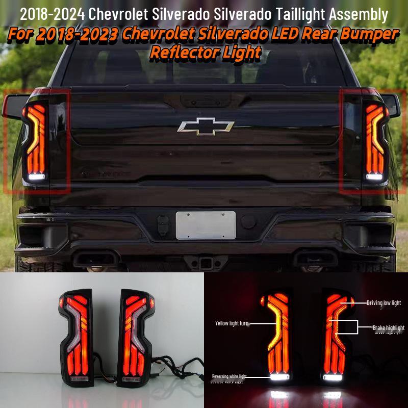 Updated Tail Light for 2018-2024 Chevy Silverado
Updated Tail Light for 2018-2024 Chevy Silverado