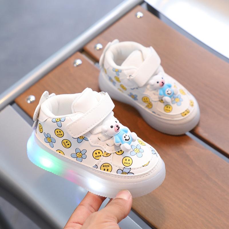 Spring and Autumn New Children s Light-Up Sneakers for Girls1-6Years Old3Children s sports shoes, toddler soft-soled baby walking shoes 26-30Code【One Hand5Doub
Spring and Autumn New Children s Light-Up Sneakers for Girls1-6Years Old3Children s sports shoes, toddler soft-soled baby walking shoes 26-30Code【One Hand5Doub