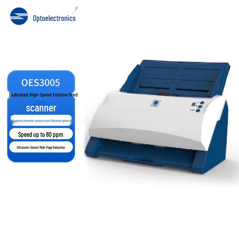 OES3005 A4 High-Speed Sheet-Fed Scanner CN plug (adapter included)
OES3005 A4 High-Speed Sheet-Fed Scanner CN plug (adapter included)