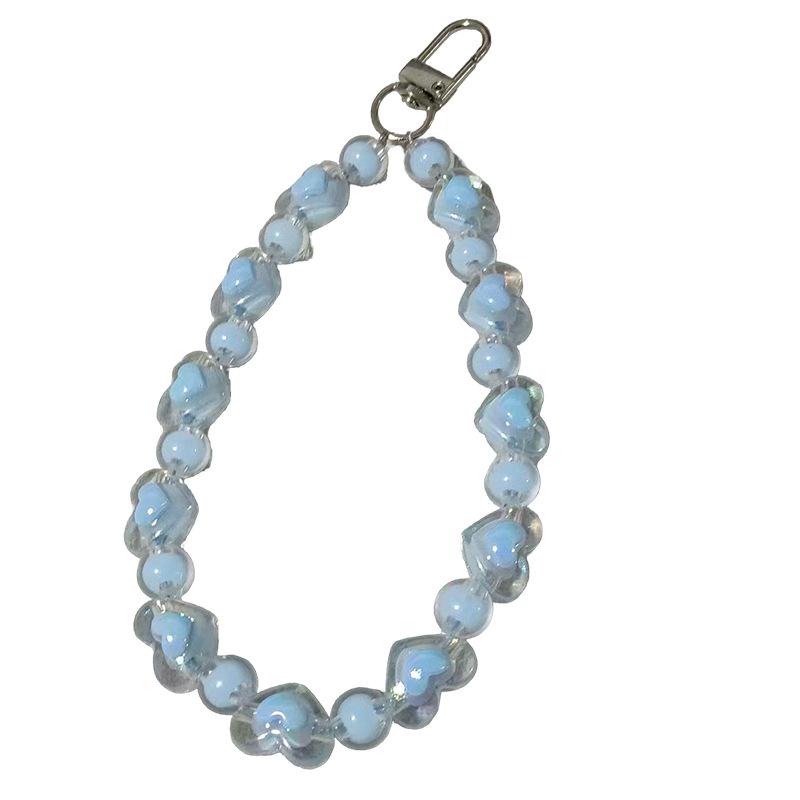 Resin Beaded Phone Lanyard with 3D Heart Charm - Anti-Lost and Portable Charm Accessory
Resin Beaded Phone Lanyard with 3D Heart Charm - Anti-Lost and Portable Charm Accessory