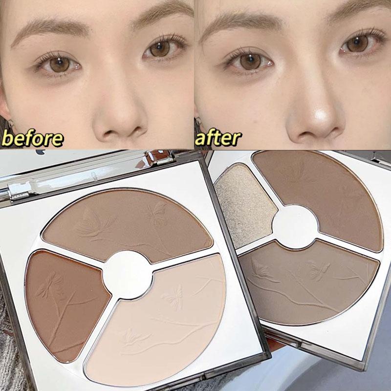 3D Nose Shadow Makeup Palette 3 Colors Contour Facial Highlighter Matte Face Contouring Palette Brighten Face Makeup Cosmetics
3D Nose Shadow Makeup Palette 3 Colors Contour Facial Highlighter Matte Face Contouring Palette Brighten Face Makeup Cosmetics