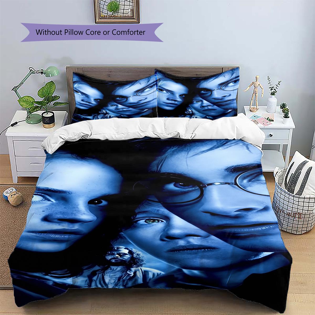 HarryPotter Magic Group Printed Bedding Set Duvet Cover Pillowcase No Filler, Soft Home Bedroom Decor, Perfect Gift for Fans.chl 135x200cm
HarryPotter Magic Group Printed Bedding Set Duvet Cover Pillowcase No Filler, Soft Home Bedroom Decor, Perfect Gift for Fans.chl 135x200cm