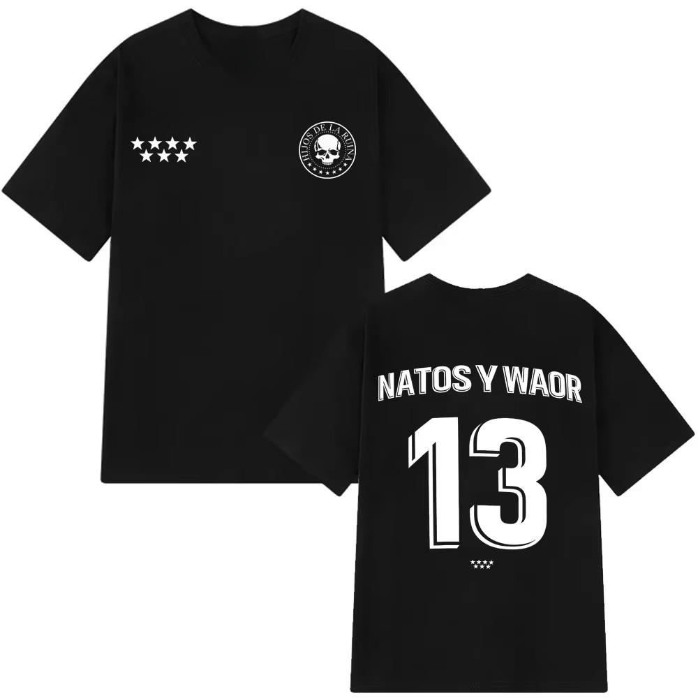Rapper NATOS WAOR 13 T Shirt Fashion Hip Hop Vintage T Shirt Men s Women Clothing pure Cotton Summer T-shirt Streetwear Top -... 5XL різнокольоровий
Rapper NATOS WAOR 13 T Shirt Fashion Hip Hop Vintage T Shirt Men s Women Clothing pure Cotton Summer T-shirt Streetwear Top -... 5XL різнокольоровий