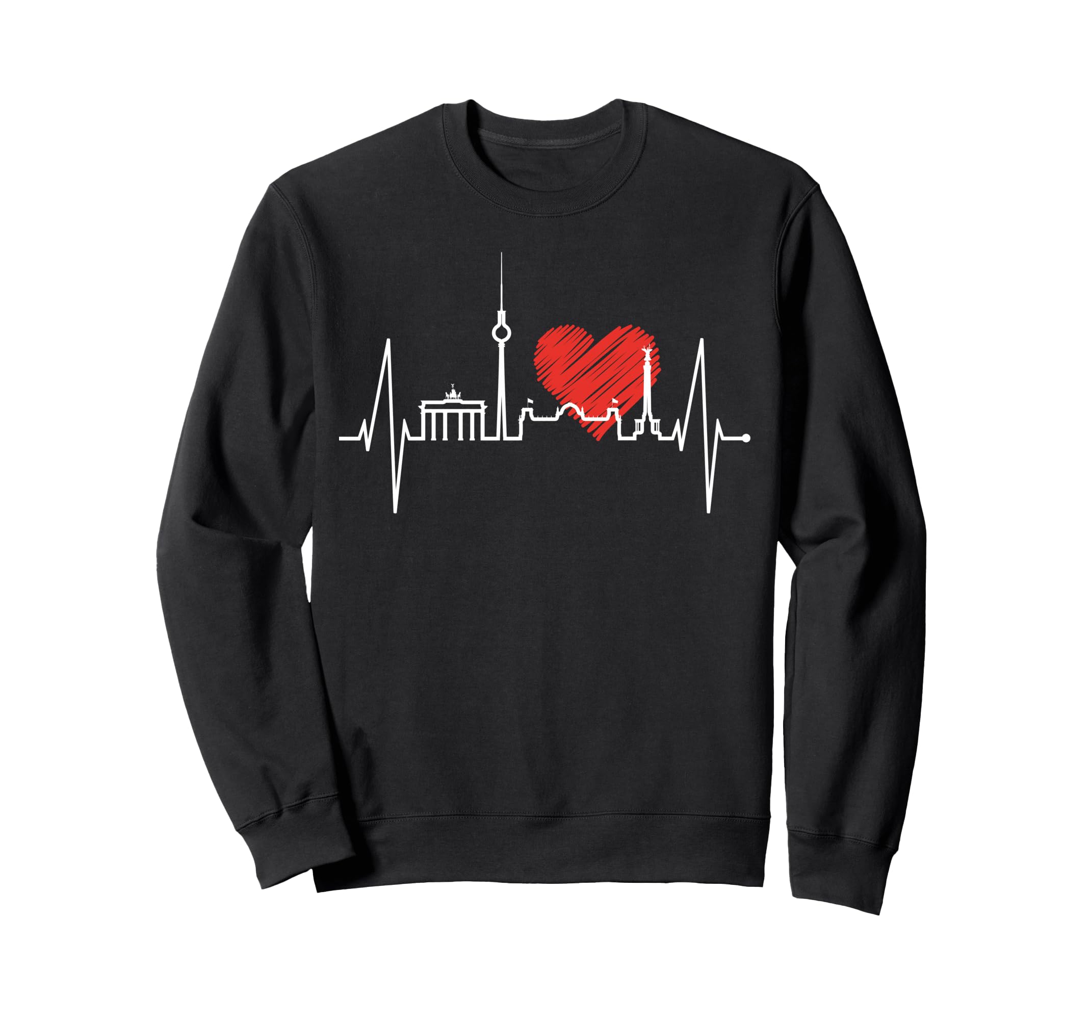 Berlin Skyline Heartbeat Souvenir Fan I Love Berlin Sweatshirt чёрный
Berlin Skyline Heartbeat Souvenir Fan I Love Berlin Sweatshirt чёрный