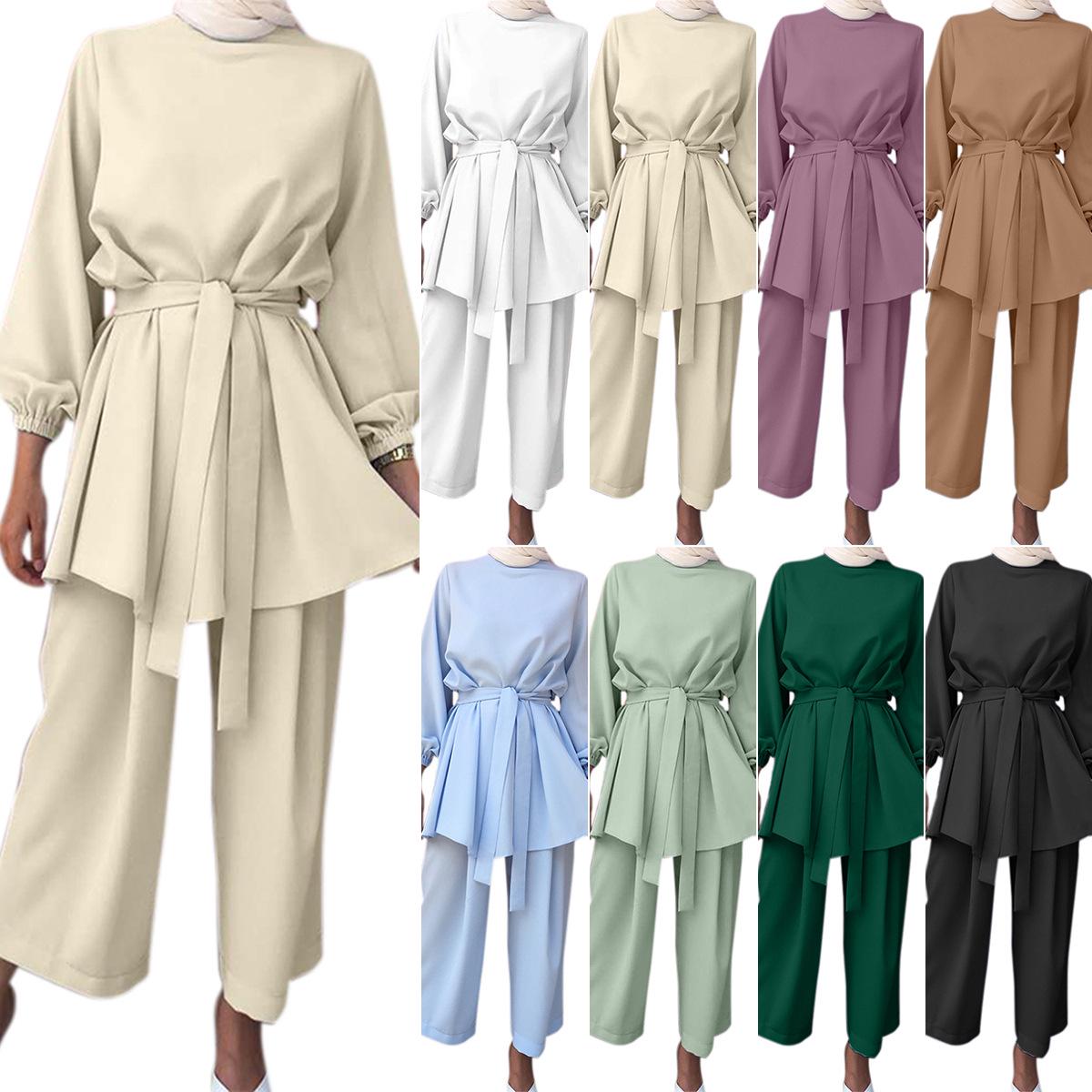Yiduo Duo European & American Solid Color Fashion Two-Piece Set 21028 L м ята зелений колір
Yiduo Duo European & American Solid Color Fashion Two-Piece Set 21028 L м ята зелений колір