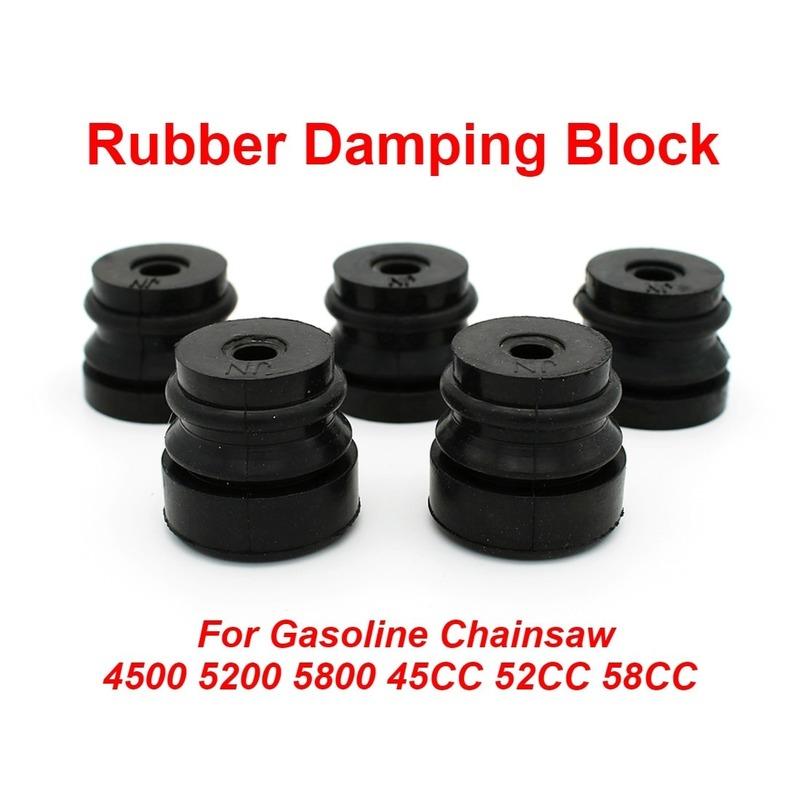 Replacement Rubber Damping Block for Gasoline Chainsaw 45CC 52CC 58CC
Replacement Rubber Damping Block for Gasoline Chainsaw 45CC 52CC 58CC