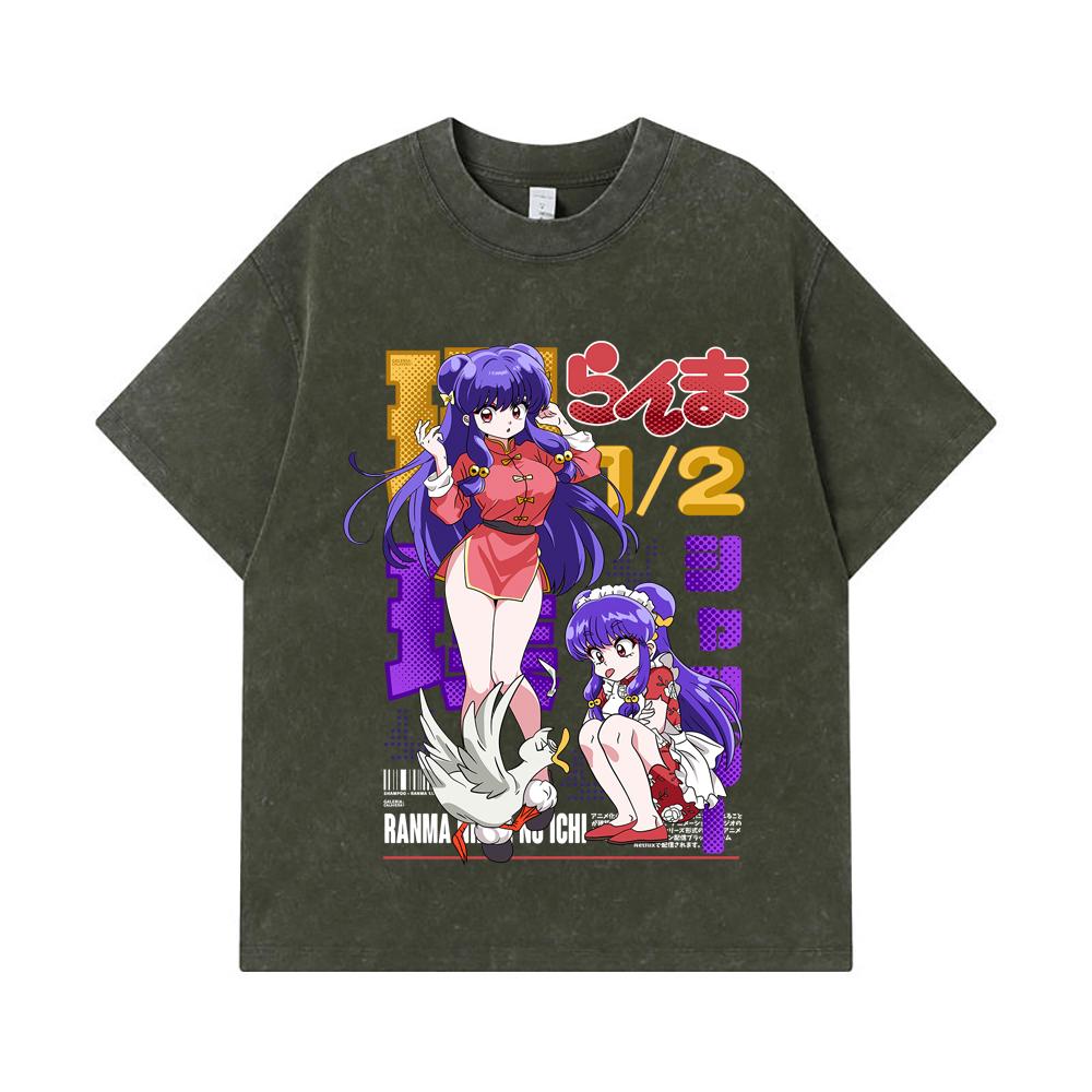 275 GSM Washed T-shirts 100% Cotton Ranma 12 V4 Shampoo Print Unisex Heavy Cotton T Shirt S армия зеленый
275 GSM Washed T-shirts 100% Cotton Ranma 12 V4 Shampoo Print Unisex Heavy Cotton T Shirt S армия зеленый