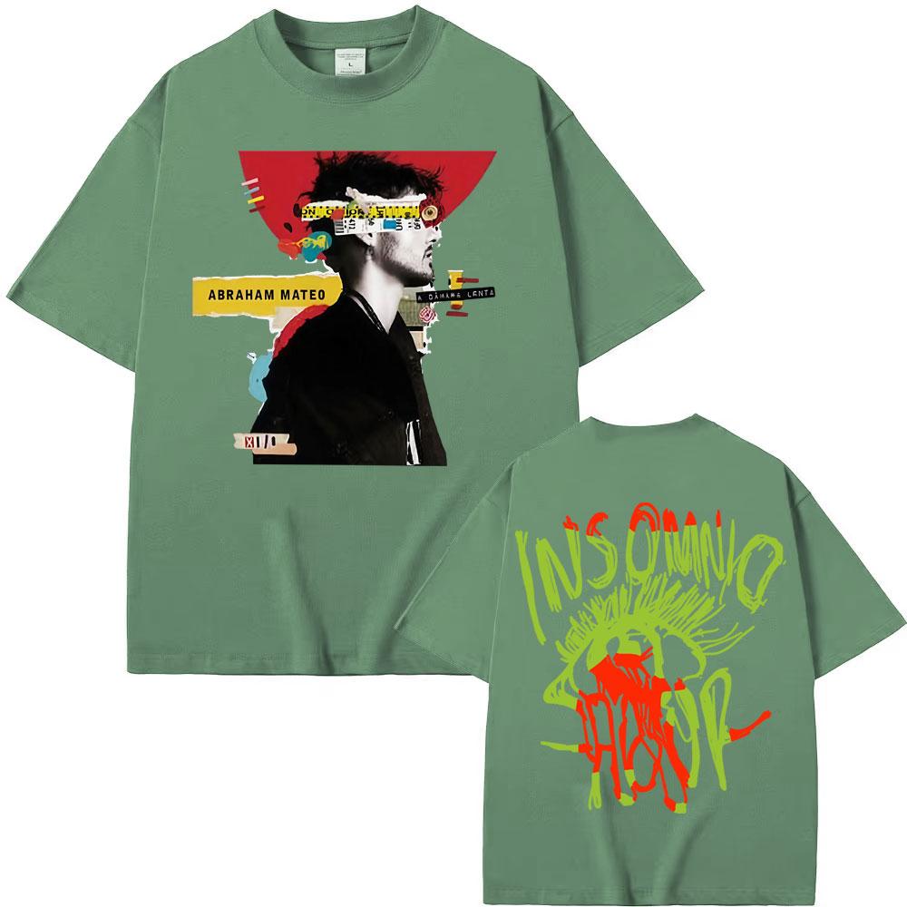 Abraham Mateo Insomnio Album Tour 2025 Merch T Shirt Men Women Harajuku Y2k Short Sleeve T-shirts 100% Cotton T-shirt Streetwear 4XL
Abraham Mateo Insomnio Album Tour 2025 Merch T Shirt Men Women Harajuku Y2k Short Sleeve T-shirts 100% Cotton T-shirt Streetwear 4XL