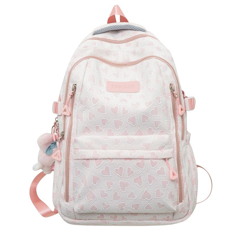 Рюкзак великої місткості для учнів середньої школи, дорожня сумка для учнів старшої школи Pink rabbit pendant рожевий
Рюкзак великої місткості для учнів середньої школи, дорожня сумка для учнів старшої школи Pink rabbit pendant рожевий