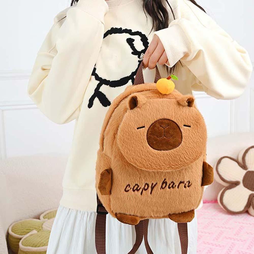 Embroidered Cartoon Animal Daypack Thickened Large Capacity School Bag Girls коричневий
Embroidered Cartoon Animal Daypack Thickened Large Capacity School Bag Girls коричневий