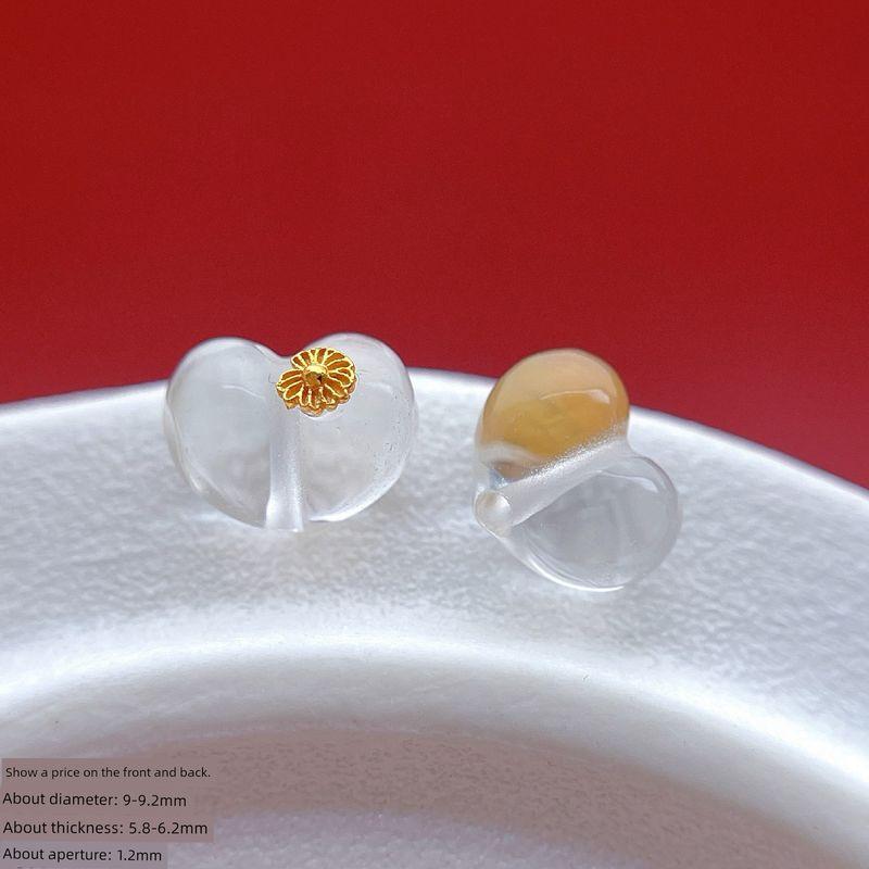 Аксессуары из стерлингового серебра 925 пробы Матовые бусины-разделители Персик-сердечко Пума Сливовый цвет Бэйюнь DIY Кристальные аксессуары для браслета Материал для украшений LA2974 925 silver white crystal fart peach beads
Аксессуары из стерлингового серебра 925 пробы Матовые бусины-разделители Персик-сердечко Пума Сливовый цвет Бэйюнь DIY Кристальные аксессуары для браслета Материал для украшений LA2974 925 silver white crystal fart peach beads