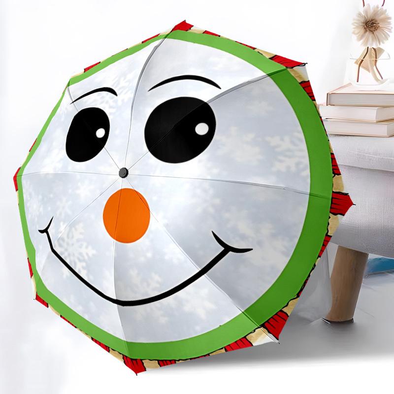 1pc Snowman Face Automatic Folding Umbrella Durable Iron Frame,All Seasons Home Travel Outdoor Multifunctional Umbrella yy251115190
1pc Snowman Face Automatic Folding Umbrella Durable Iron Frame,All Seasons Home Travel Outdoor Multifunctional Umbrella yy251115190