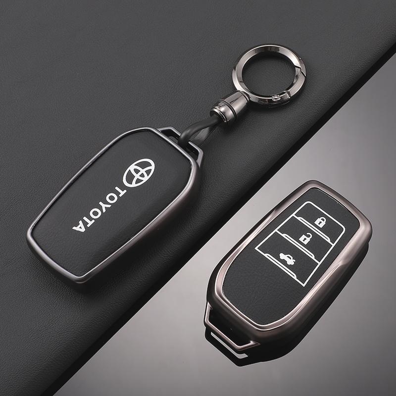 Шкіряний чохол-футляр для ключа автомобіля для Toyota RAV4 Crown Hilux Fortuner Yaris Prius Corolla Camry Land Cruiser Avensis Verso Prado C
Шкіряний чохол-футляр для ключа автомобіля для Toyota RAV4 Crown Hilux Fortuner Yaris Prius Corolla Camry Land Cruiser Avensis Verso Prado C