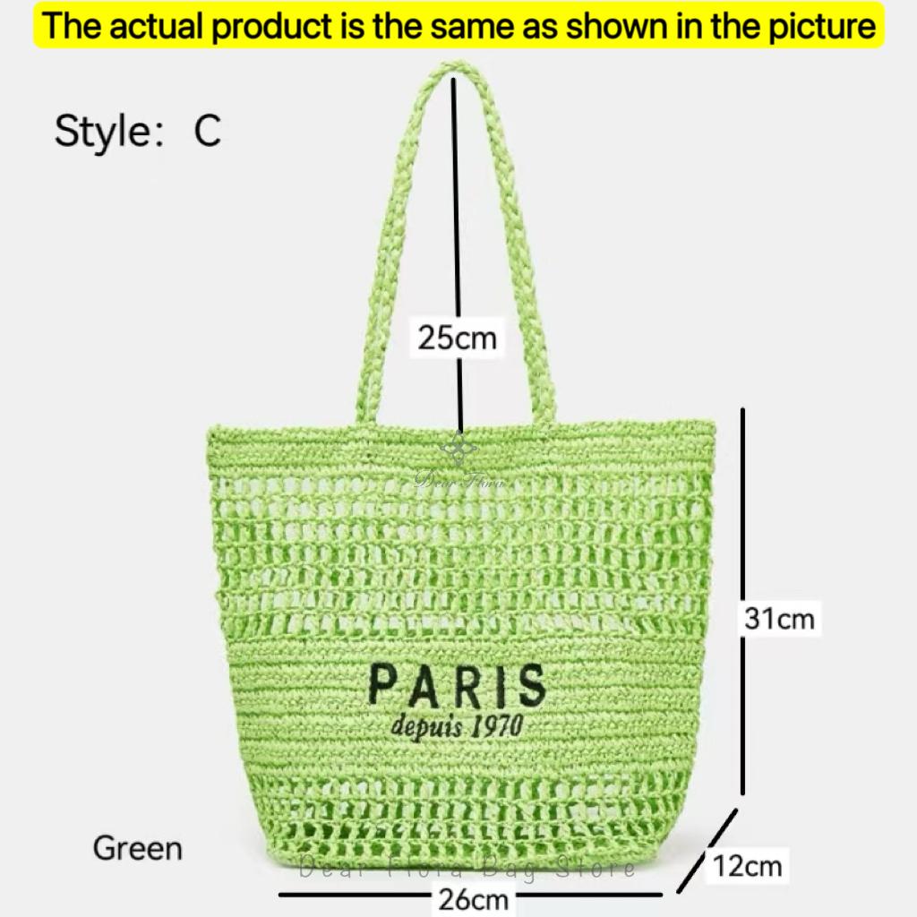 Women Colorful Stripes Fashion Straw Knitting Tote Bag Handwoven Summer Beach Travel Shoulder Bag Casual Bali Big Handbag Purses
Women Colorful Stripes Fashion Straw Knitting Tote Bag Handwoven Summer Beach Travel Shoulder Bag Casual Bali Big Handbag Purses
