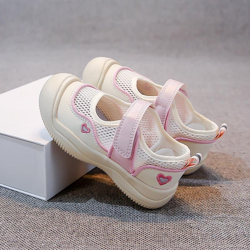 Spring Summer Kids Mesh Breathable Canvas Shoes Korean Casual Toddler Sneakers Girls Soft Sole Sandals 16.2cm inner length in size 26
Spring Summer Kids Mesh Breathable Canvas Shoes Korean Casual Toddler Sneakers Girls Soft Sole Sandals 16.2cm inner length in size 26
