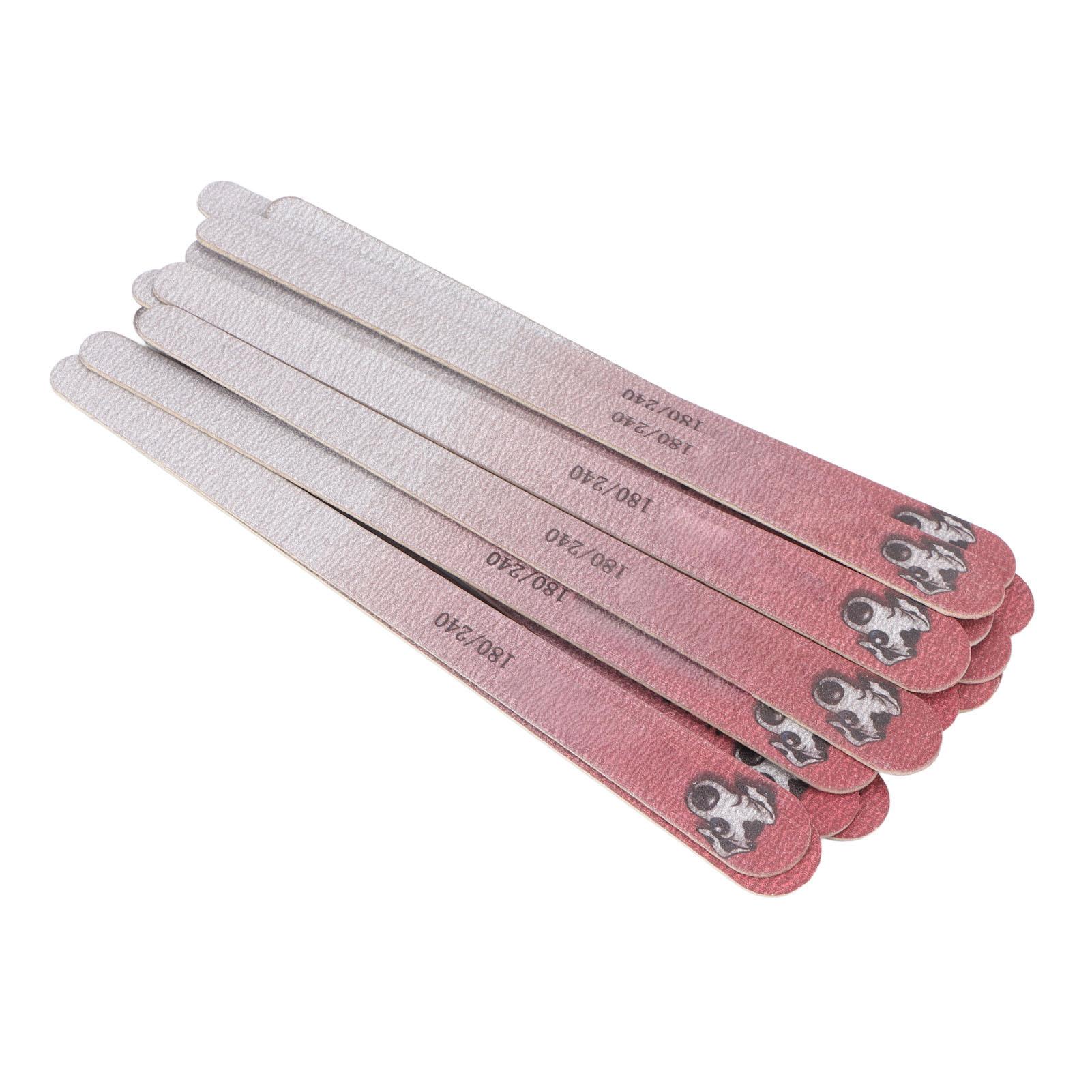 20pcs Nail Files Double Sided 180 / 240 Grit Washable Reusable Manicure Tools for Nail Salon Pink
20pcs Nail Files Double Sided 180 / 240 Grit Washable Reusable Manicure Tools for Nail Salon Pink