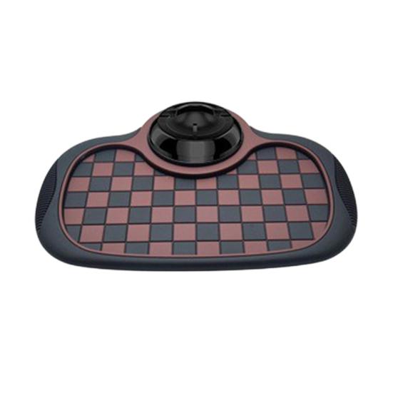 Car Phone Holder Dashboard Non-Slip Pad 360-degree Rotating Cell Phone Stand Multipurpose Anti-Slip Mat for Sunglasses Keys Gadgets чорний коричневого кольору
Car Phone Holder Dashboard Non-Slip Pad 360-degree Rotating Cell Phone Stand Multipurpose Anti-Slip Mat for Sunglasses Keys Gadgets чорний коричневого кольору