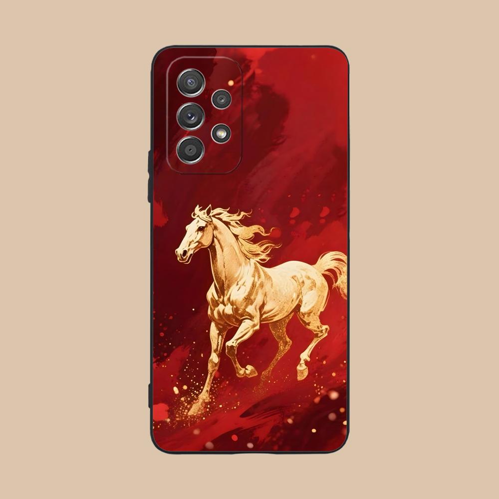 Golden Horse Year Mobile Phone Case for Samsung Galaxy M55 54 42 35 34 33 32 23 22 15 14 13 12 F55 5G Colorful Cover Cellphones Galaxy F04
Golden Horse Year Mobile Phone Case for Samsung Galaxy M55 54 42 35 34 33 32 23 22 15 14 13 12 F55 5G Colorful Cover Cellphones Galaxy F04