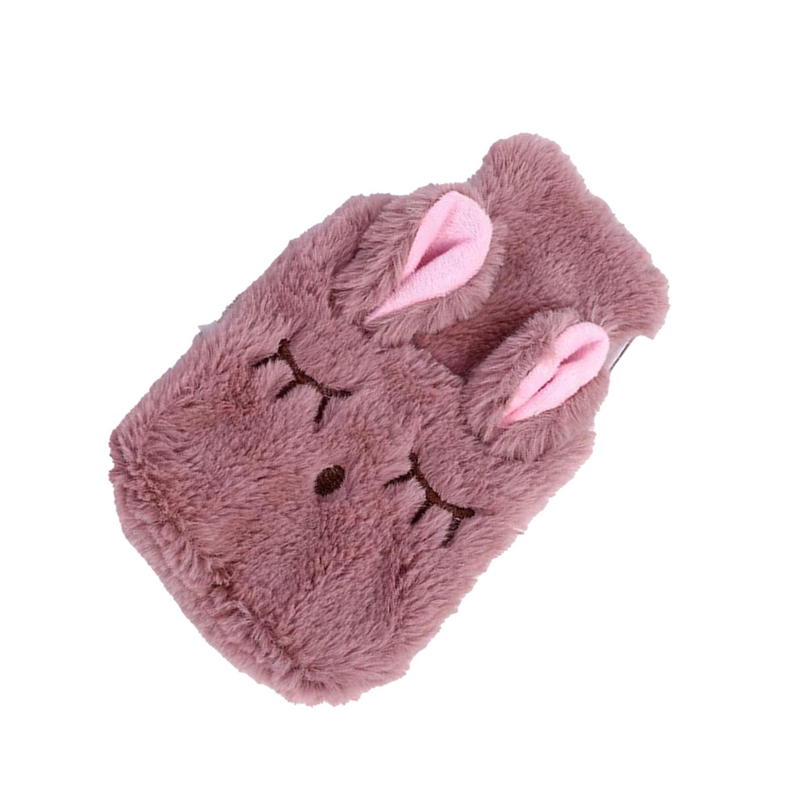 Взрывозащищенная грелка для предотвращения ожогов, съемный плюшевый чехол с рисунком кролика, сумка для горячей воды розовый
Взрывозащищенная грелка для предотвращения ожогов, съемный плюшевый чехол с рисунком кролика, сумка для горячей воды розовый