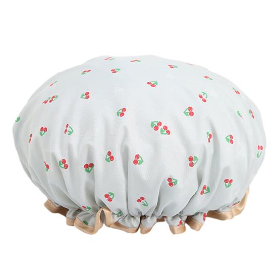 Waterproof Shower Cap with Elastic Edge Cherry Pattern Bath Cap Comfortable Dual Layer Shower Cap for Long And Short Hair Care синий
Waterproof Shower Cap with Elastic Edge Cherry Pattern Bath Cap Comfortable Dual Layer Shower Cap for Long And Short Hair Care синий