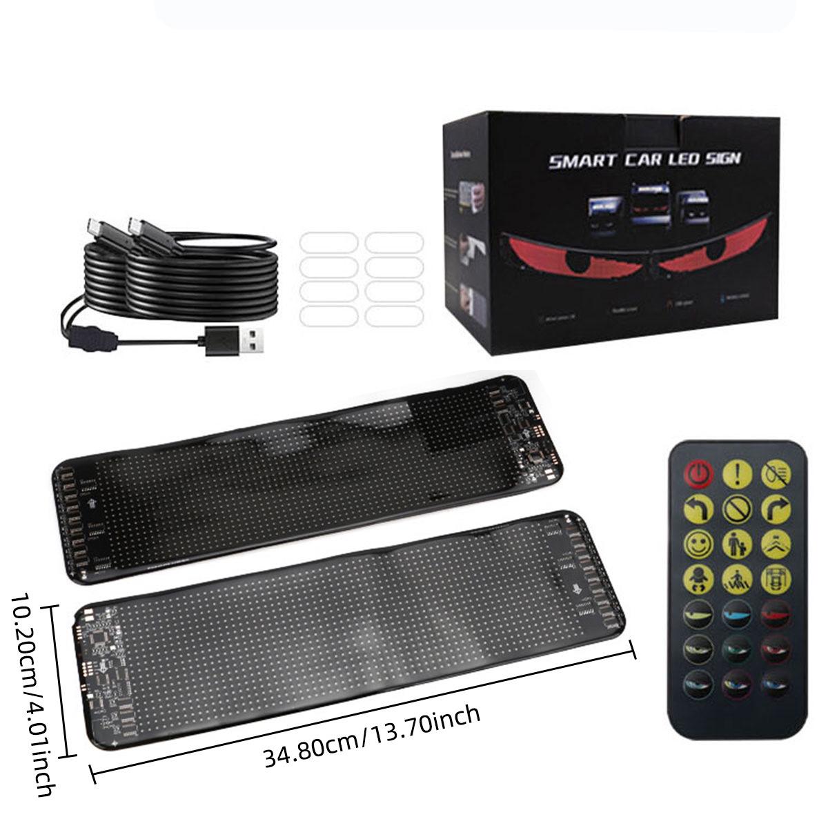 Светодиодный мягкий экран для автомобиля - USB гибкий Bluetooth дисплей с полноцветным изображением и глазом дьявола для Windows
Светодиодный мягкий экран для автомобиля - USB гибкий Bluetooth дисплей с полноцветным изображением и глазом дьявола для Windows