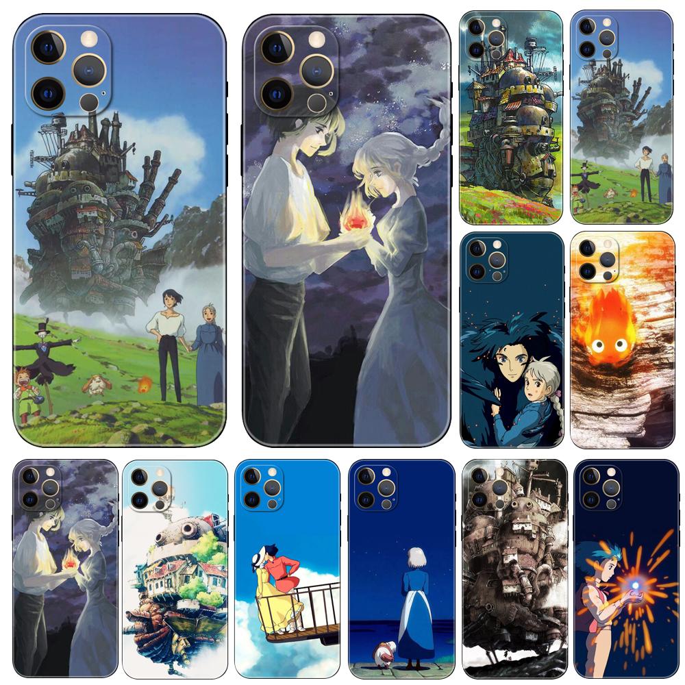 Чехол для телефона «Ходячий замок Хаула» для iPhone 14 se 6 6s 7 8 plus x 10 XR XS 11 12 13 mini pro MAX, черная задняя крышка из ТПУ iphone 5 5S SE 2016
Чехол для телефона «Ходячий замок Хаула» для iPhone 14 se 6 6s 7 8 plus x 10 XR XS 11 12 13 mini pro MAX, черная задняя крышка из ТПУ iphone 5 5S SE 2016