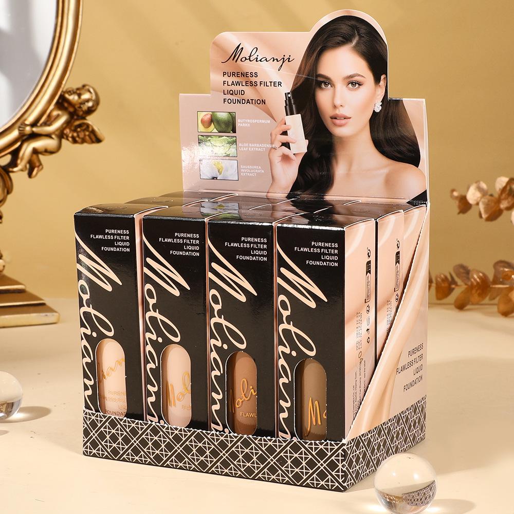 Long-Lasting Waterproof Foundation: Non-Cakey, Sweatproof, Easy to Apply, Oil-Control Concealer
Long-Lasting Waterproof Foundation: Non-Cakey, Sweatproof, Easy to Apply, Oil-Control Concealer