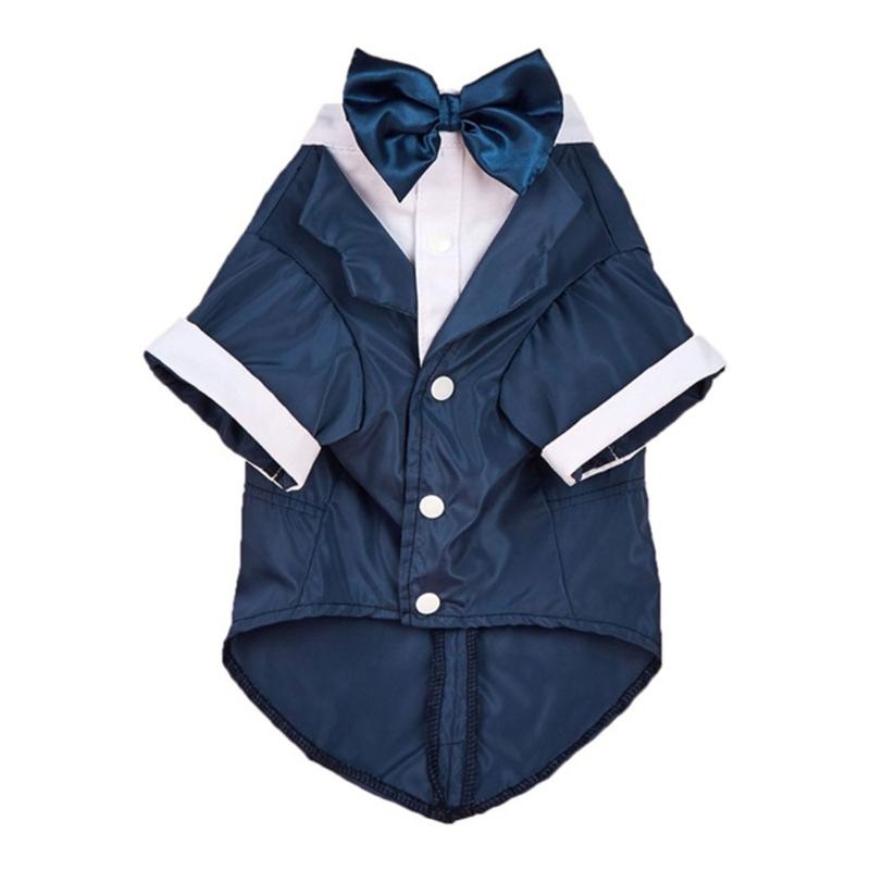 Wedding Cats Dogs Tuxedo Shirt with Bowknot Collar Clothes Outdoor Walking Dogs Cats Multiple Color Jumpsuit Comfortable S синій
Wedding Cats Dogs Tuxedo Shirt with Bowknot Collar Clothes Outdoor Walking Dogs Cats Multiple Color Jumpsuit Comfortable S синій