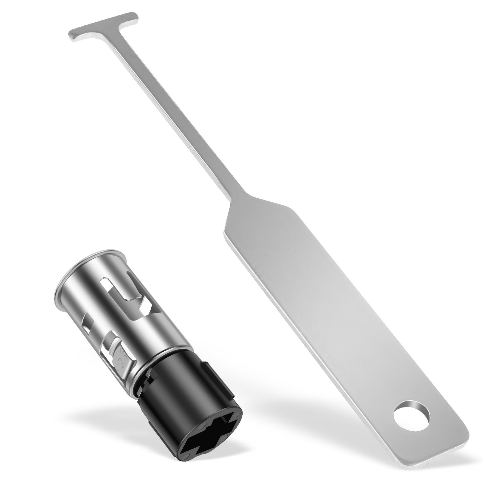 Lighter Socket Removal Tool Safe Socket Removal Tools Set Reliable Compatible Lighter Sockets Disassembly Tools for Cars Using чорний
Lighter Socket Removal Tool Safe Socket Removal Tools Set Reliable Compatible Lighter Sockets Disassembly Tools for Cars Using чорний