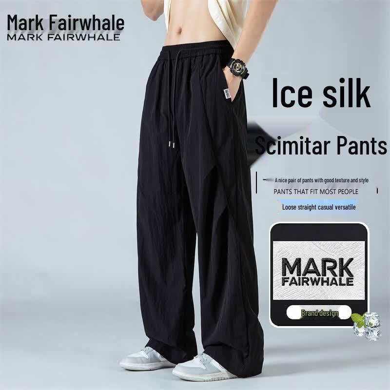 MARK FAIRWHALE Men s Summer Ice Silk Straight-Leg Casual Pants L
MARK FAIRWHALE Men s Summer Ice Silk Straight-Leg Casual Pants L