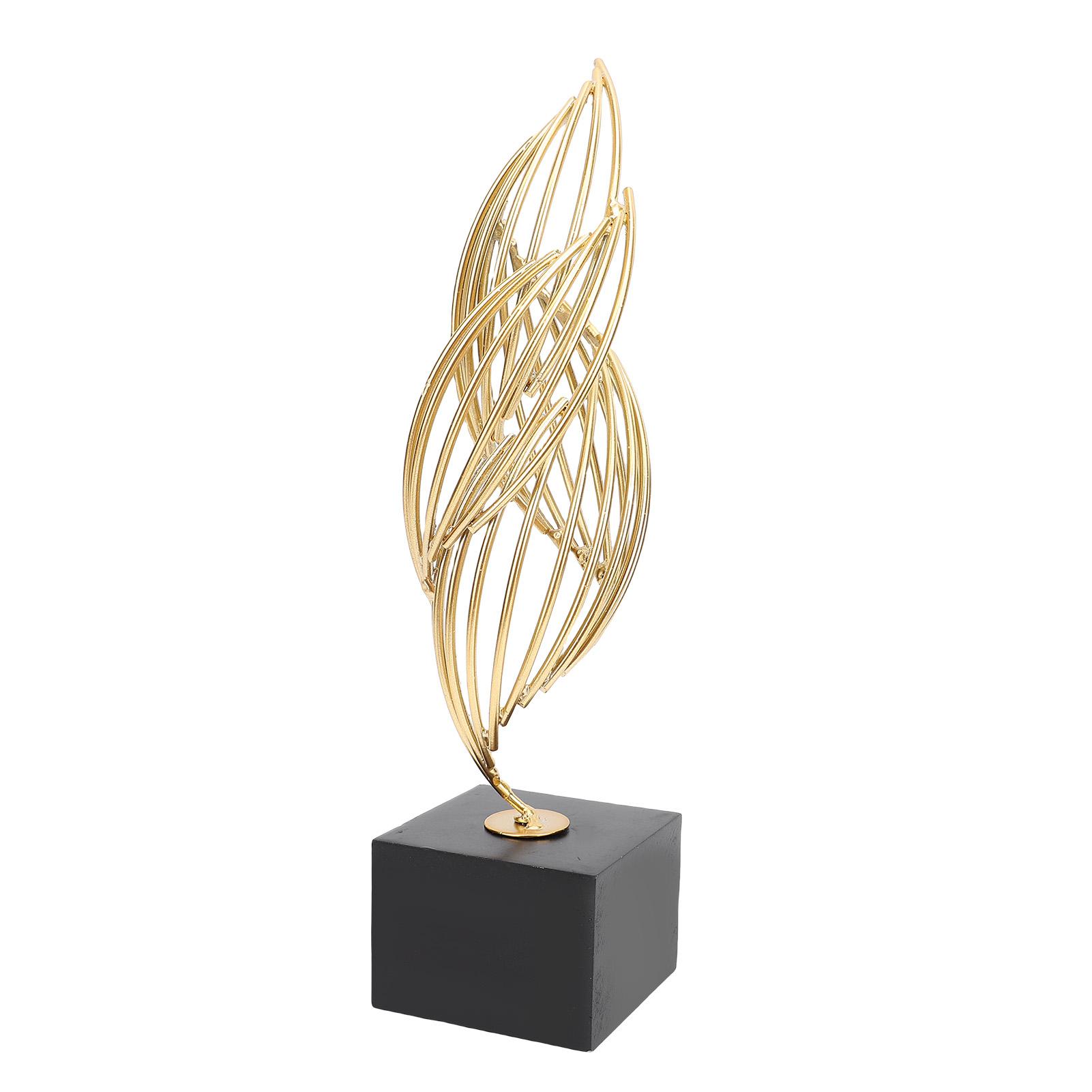 Modern Metal Sculpture Iron Luxury Abstract Art Statue Decorative Table Centerpiece Ornament for Living Room Office
Modern Metal Sculpture Iron Luxury Abstract Art Statue Decorative Table Centerpiece Ornament for Living Room Office