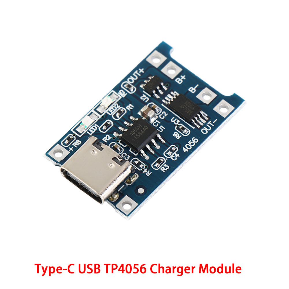 Type-C Style 18650 TP4056 Lithium Battery Battery Charger Module Power Supply Charging Board 10Pcs
Type-C Style 18650 TP4056 Lithium Battery Battery Charger Module Power Supply Charging Board 10Pcs