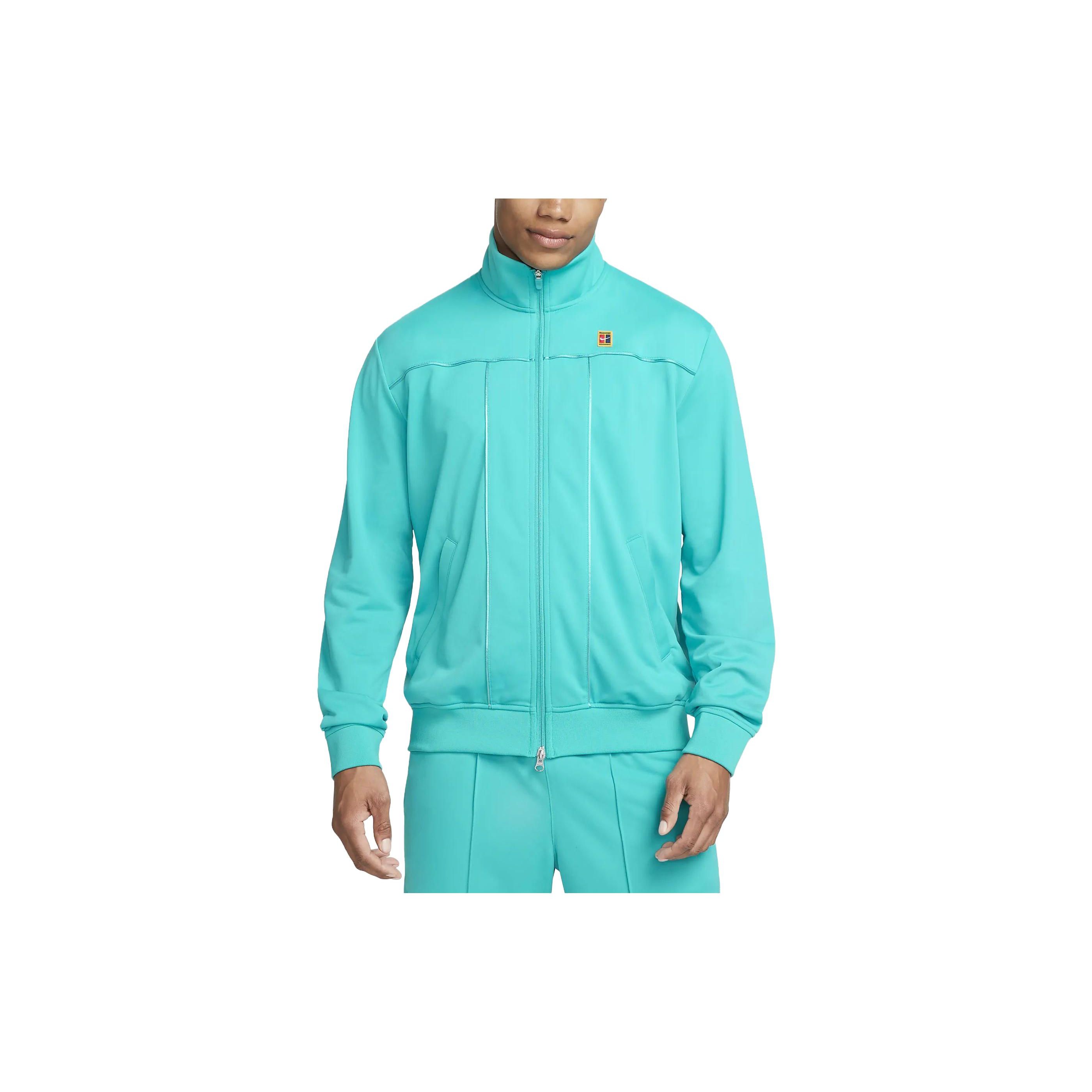 Куртка мужская с вышитым логотипом Nike Court, удобным карманом на молнии, воротником-стойкой, длинным рукавом, цвет «бирюзовый» DC0620-368 L
Куртка мужская с вышитым логотипом Nike Court, удобным карманом на молнии, воротником-стойкой, длинным рукавом, цвет «бирюзовый» DC0620-368 L