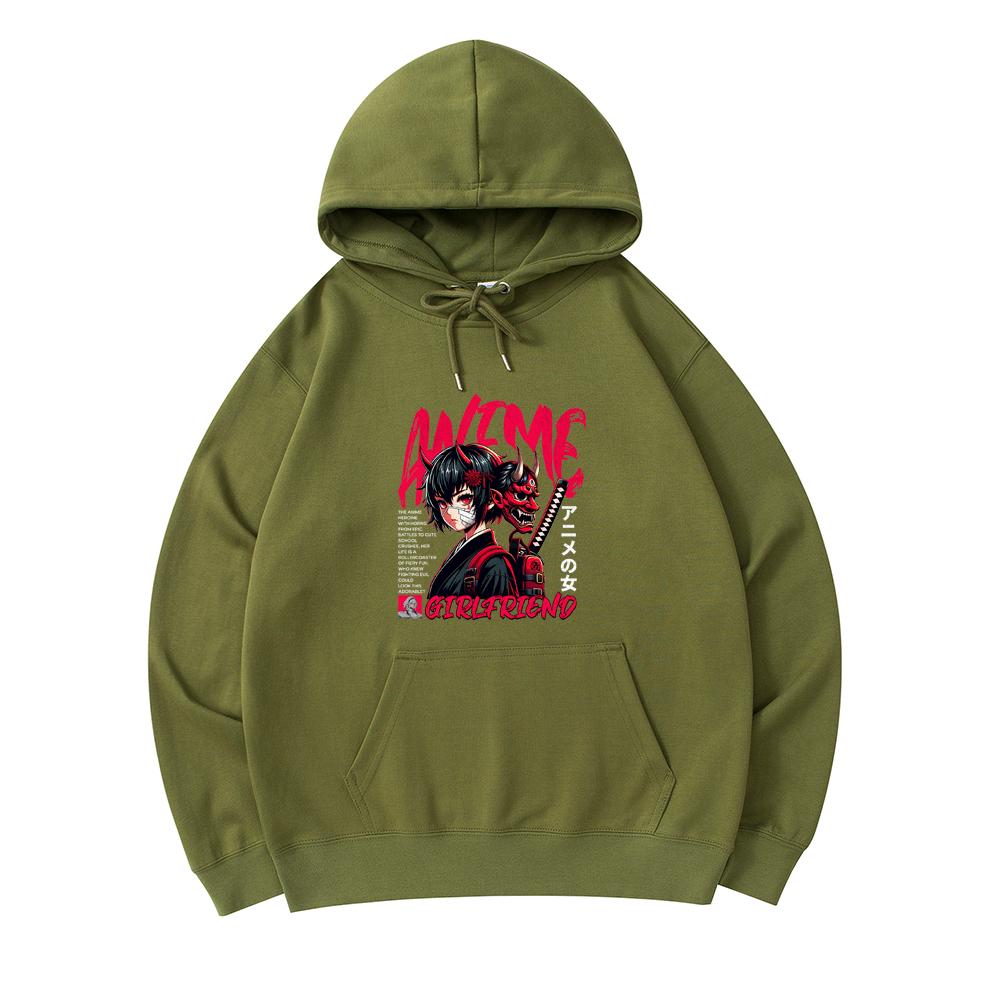 300 GSM Men s Cotton Hoodies Anime Girlfriend Japan Girl with Oni Demon Mask Print Premium Cotton Sweatshirt XS армия зеленый
300 GSM Men s Cotton Hoodies Anime Girlfriend Japan Girl with Oni Demon Mask Print Premium Cotton Sweatshirt XS армия зеленый
