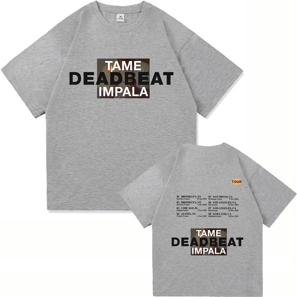 2026 Tame Impala Deadbeat Новий Альбом Футболка Deadbeat Tourist Чоловіча Футболка Харадзюку Високоякісний Бавовняний Одяг Футболка XXXL коричневий
2026 Tame Impala Deadbeat Новий Альбом Футболка Deadbeat Tourist Чоловіча Футболка Харадзюку Високоякісний Бавовняний Одяг Футболка XXXL коричневий