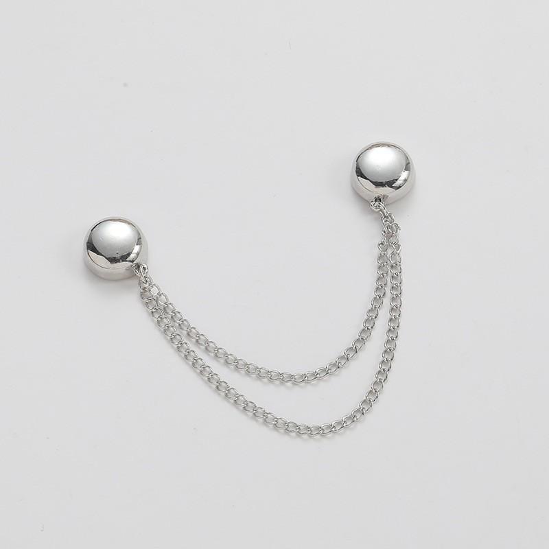 Multi-Functional Metal Magnetic Button Clips Needle-Free Brooches with Magnetic Closure, Perfect for Cardigans Clothes Trousers 10pcs срібний
Multi-Functional Metal Magnetic Button Clips Needle-Free Brooches with Magnetic Closure, Perfect for Cardigans Clothes Trousers 10pcs срібний
